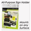 Nudell Frame, 8.5"X11"Wall Sign, Clear 37085Z